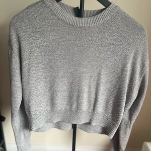 H&M Light Gray Women's Crew Neck Sweater